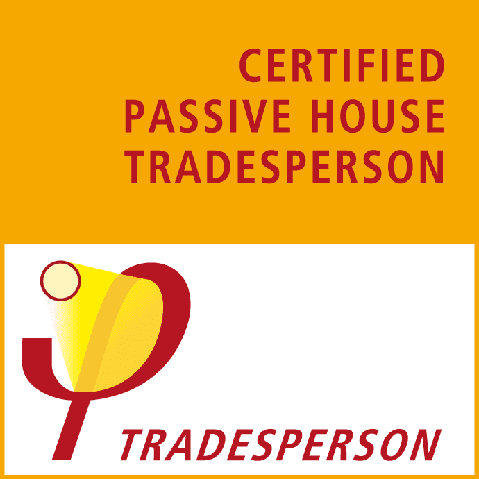 Perway is a Certified Passive House Tradesperson